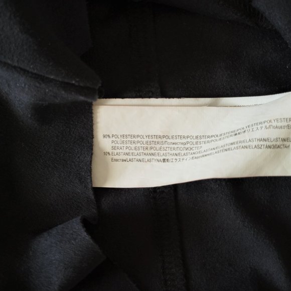 Mink Pink black faux suede t-shirt dress - Picture 6 of 6